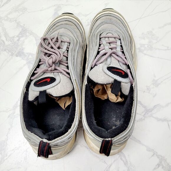 Nike Air Max 97 Silver Running Shoes Size: 8 US - Picture 8 of 9